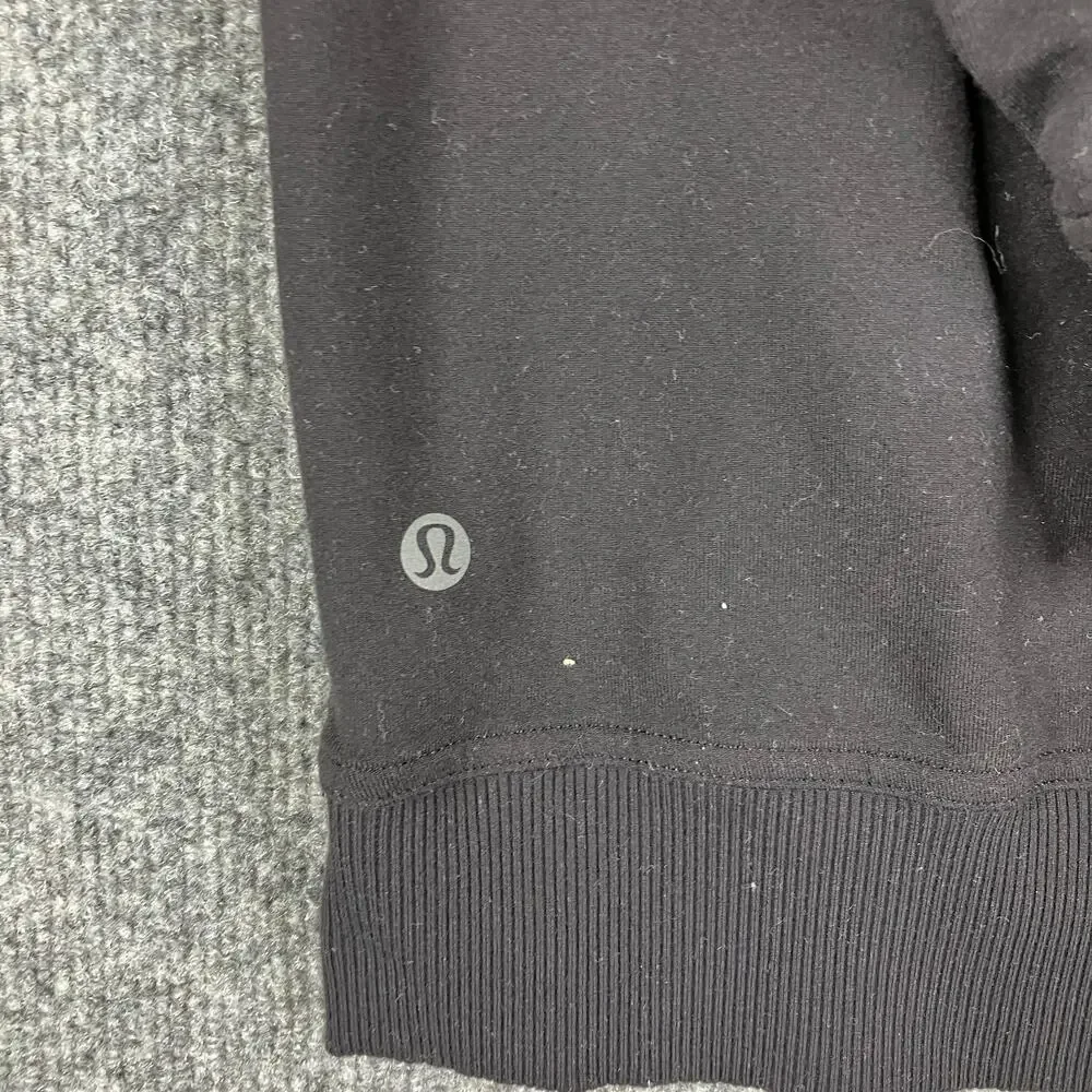 Lululemon Black Jacket Mens XL Full Zip Lightweight Stretch Casual Outdoor Layer